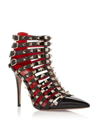 valentino studded strappy heels