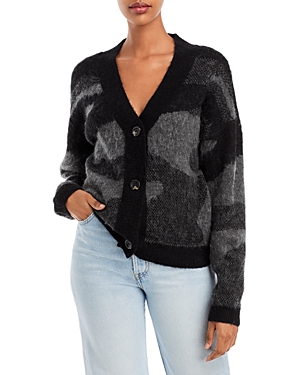 Aqua Printed Cardigan Sweater - 100% Exclusive In Camo