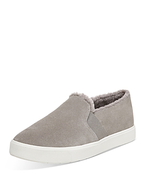 VINCE WOMEN'S BLAIR SHEARLING SLIP ON trainers,H8283L1
