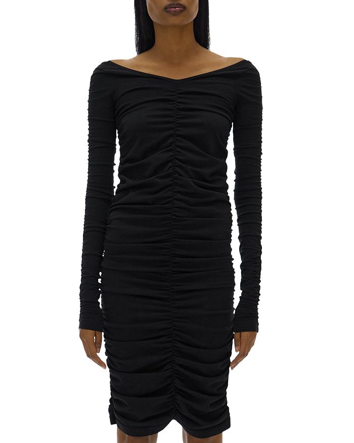 Helmut Lang Ruched Bodycon Dress Bloomingdale s