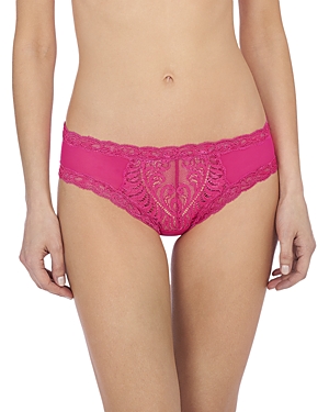 Natori Feathers Hipster In Electric Pink