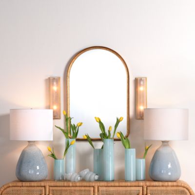 Arch Iron Wall Mirror