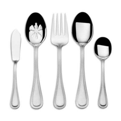 Beaded 45 Pc Flatware Set