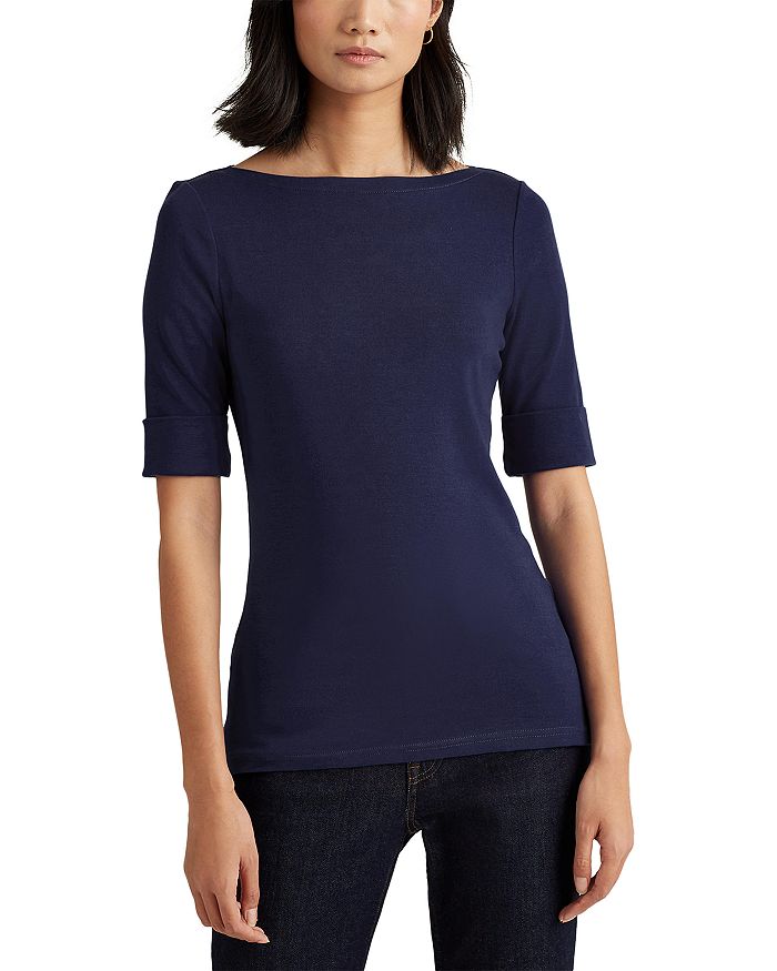 Womens Boatneck Tops