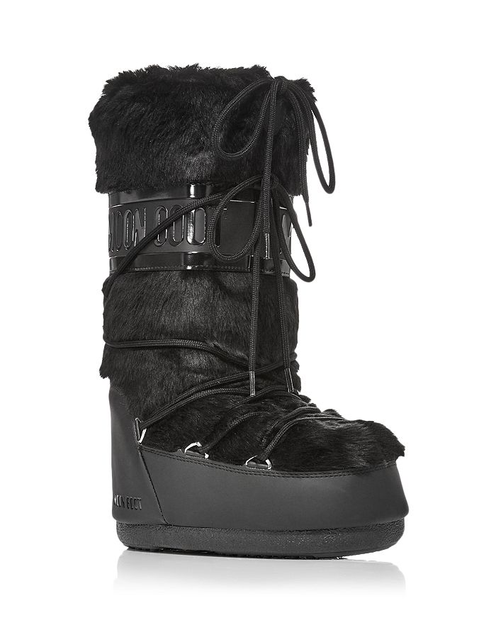 Dood in de wereld Vroegst Achterhouden Moon Boot Women's Classic Icon Faux Fur Boots | Bloomingdale's