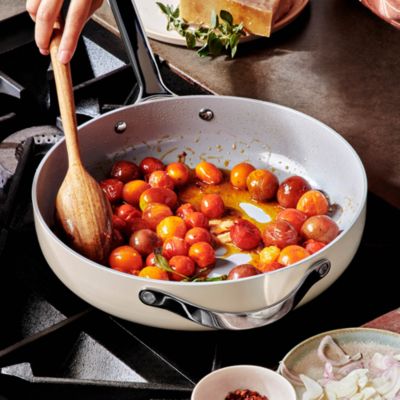 Non Toxic Ceramic Non Stick Saute Pan & Lid