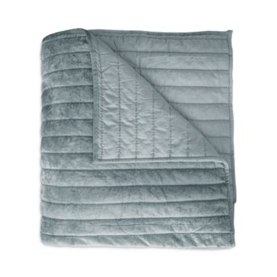 Kevin O'Brien Studio Channel Velvet Quilt, Queen