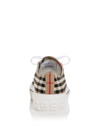 Women&#39;s Jack Vintage Check Platform Low Top Sneakers