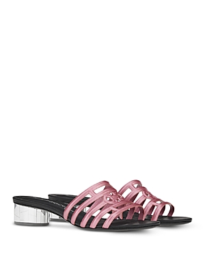 Ferragamo Women's Finn Strappy Sandals In Flamingo