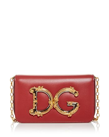 Dolce & Gabbana Mini Leather Crossbody | Bloomingdale's