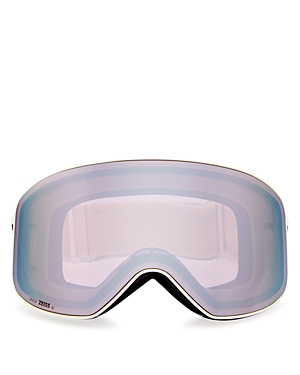 Chloé Logo Injection Plastic Ski Goggles In White