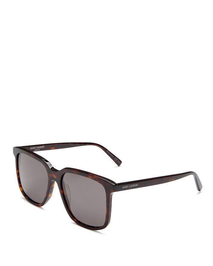 Saint Laurent Men's Square Sunglasses, 56mm Bloomingdale's