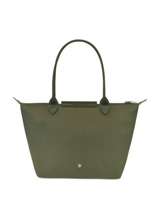 Le Pliage Green Medium Nylon Tote Bag