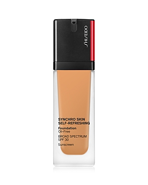 Shop Shiseido Synchro Skin Self-refreshing Foundation In 410 Sunstone