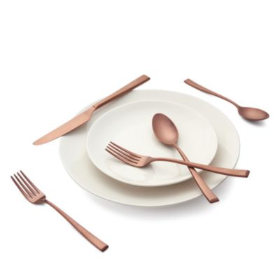 Marlise Champagne Satin 20 Piece Flatware Set 