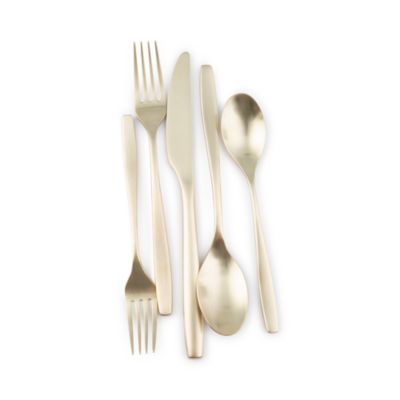 Averie Satin 20 Piece Flatware Set 