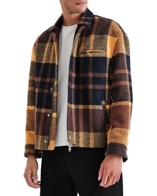yellow plaid jacket mens