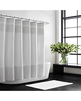 Modern Bathroom Shower Curtain Luxury Designer Range With Anneau Hooks New 
