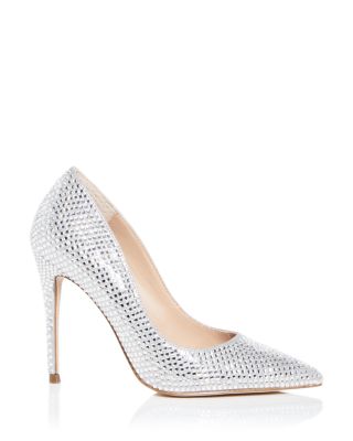 cheap silver pumps