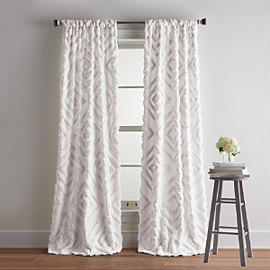 Dkny Tufted Diamond 108 x 40 Curtain Panel, Pair