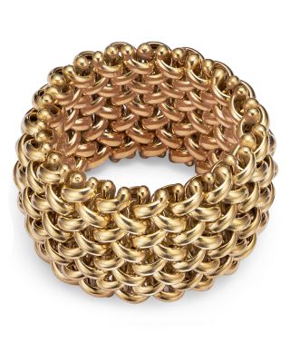 Woven Ring in 14K Yellow Gold  