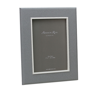 Addison Ross Shagreen Picture Frame, 4 X 6 In Gray
