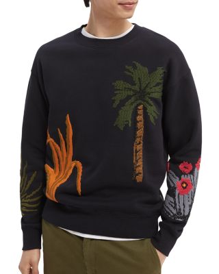 Scotch and soda embroidered sweatshirt online