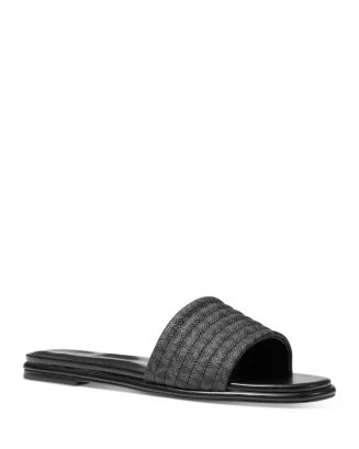 michael michael kors women's sadler slide sandals