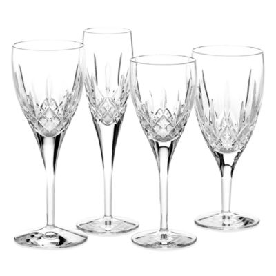 waterford lismore stemless wine glasses