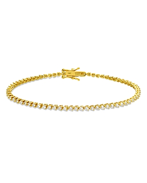 Zoe Lev 14K Yellow Gold Diamond Tennis Bracelet