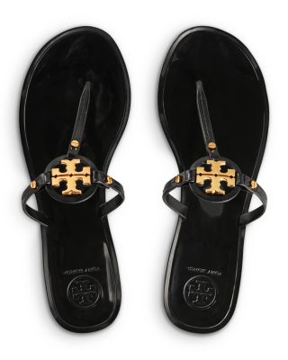 Women's Mini Miller Jelly Flat Thong Sandals 