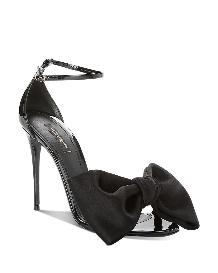 Dolce & Gabbana Women's Bow High Heel Sandals | Bloomingdale's