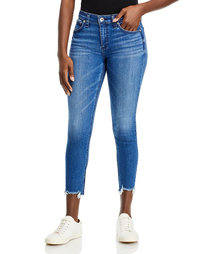 rag & bone Cate Mid Rise Shorty Skinny Jeans | Bloomingdale's