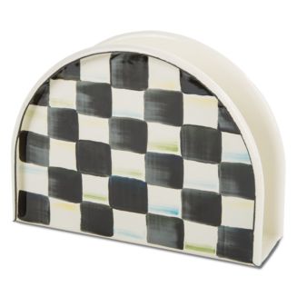 Mackenzie-Childs Courtly Check® Enamel Napkin Holder | Bloomingdale's