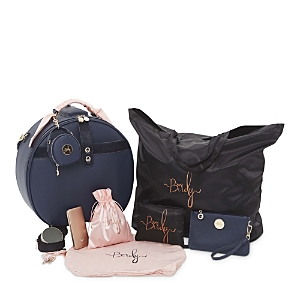 Smarty Birdy Wings Navy Gold 11 Pc Luggage Set