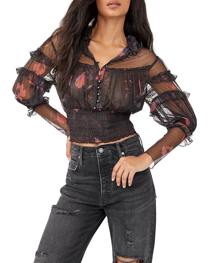 Free People Time For Shine Top Bloomingdale s