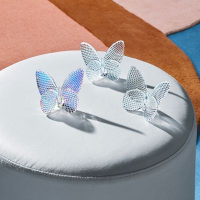 2.5&amp;quot; Lucky Crystal Butterfly in Iridescent Diamant