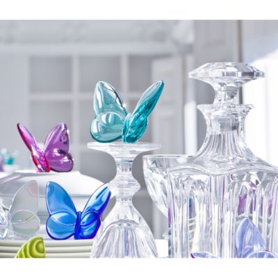 2.5&amp;quot; Lucky Crystal Butterfly in Turquoise