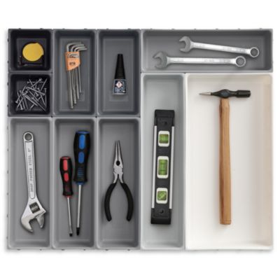 10-Piece Modular Drawer Organizer
