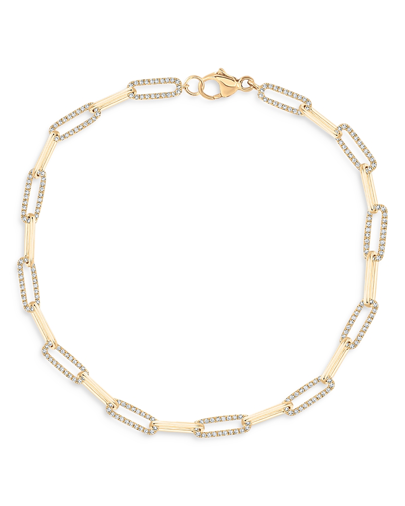 Bloomingdale's Fine Collection Diamond Link Bracelet in 14K Yellow Gold, 0.50 tcw