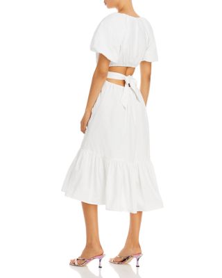 white dress bloomingdales