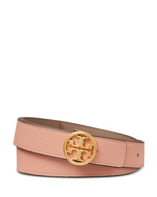 pink tory burch belt