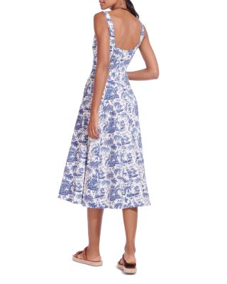 Wells Fit-and-Flare Midi Dress