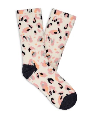 UGG® Leslie Fuzzy Crew Socks | Bloomingdale's