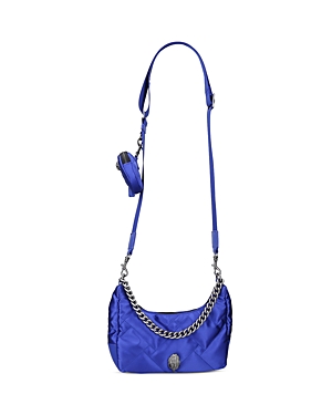 Kurt Geiger Medium Recycled Crossbody In Blue