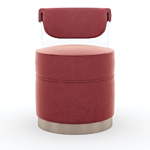 Caracole Full View Chair In Pink