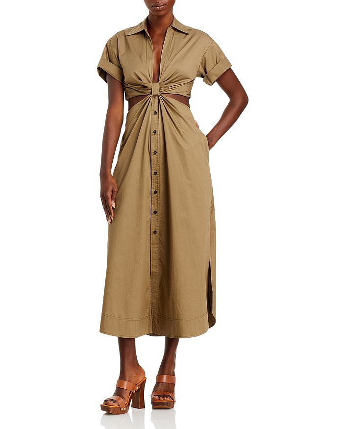 A.L.C. Georgia Cutout Shirt Dress Bloomingdale s