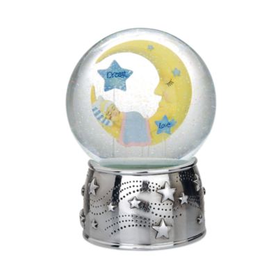 Sweet Dream Silverplated Musical Water Globe