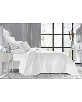 Hudson Park Collection - Luxe Palmetto Cotton Silk Blend Coverlet collection - 100% Exclusive
