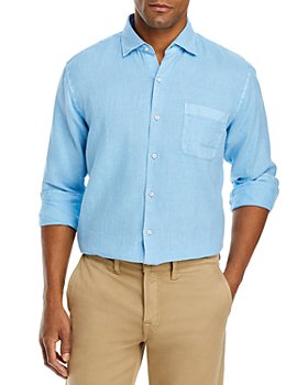 Peter Millar - Coastal Linen Garment Dyed Classic Fit Button Down Shirt